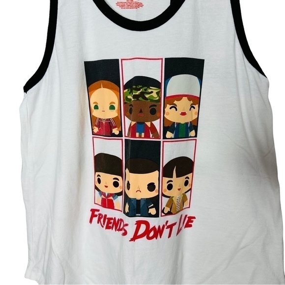 Stranger Things Chibi Group Girls Tank Top
Friends don't lie Graphic Tank Top XL - Picture 2 of 6